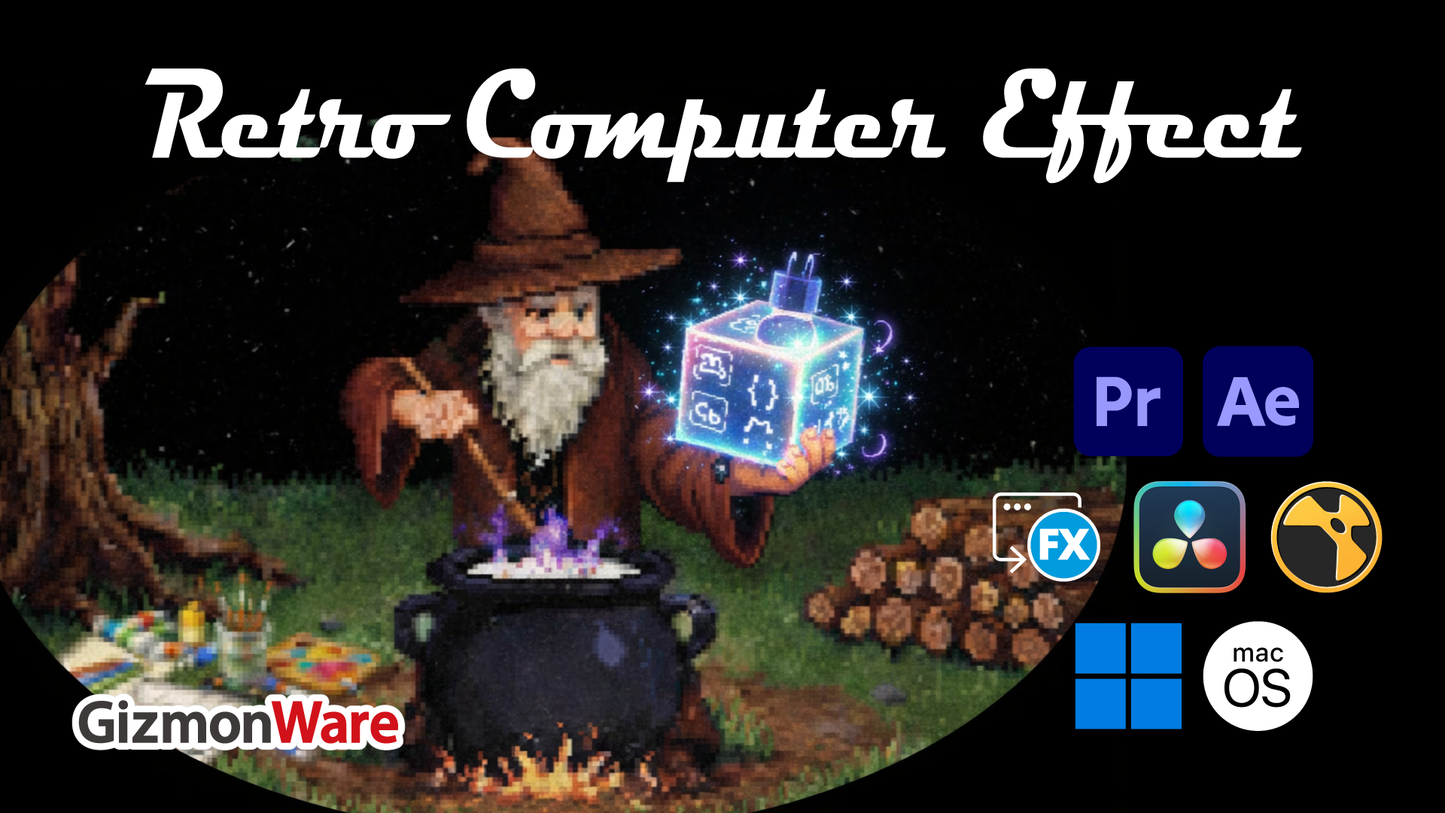 Retro Computer Effect